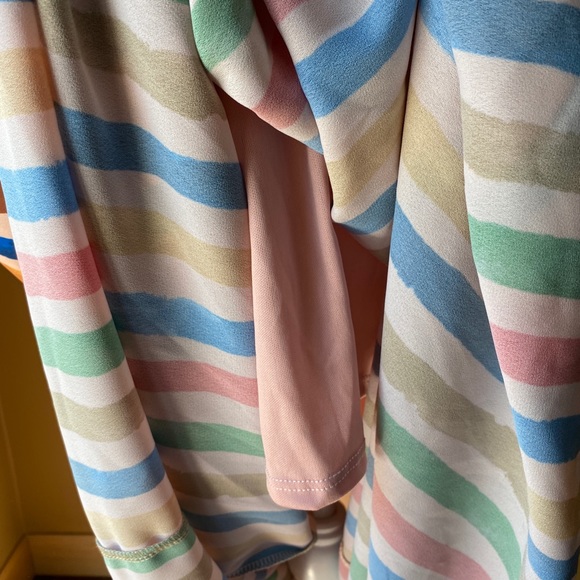 Peach Love CA | 🌈 Rainbow Halter Dress NWT - Picture 7 of 11